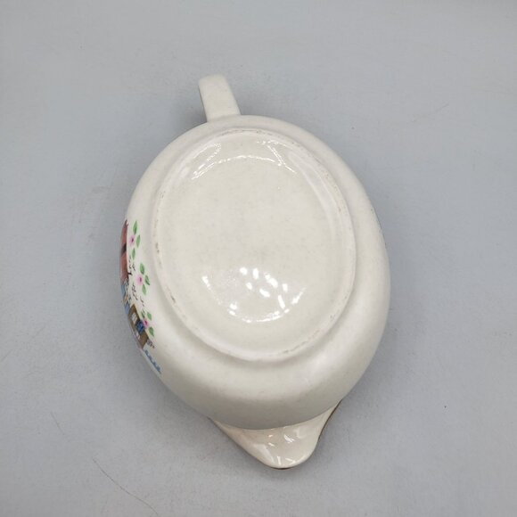 Vintage Heartland Gravy Boat Salt Pepper Shakers Floral Country House Design - Picture 7 of 10
